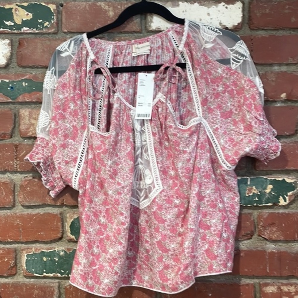 COPY - Sale today ❤️Urban Outfitters Pink lace top size small - Picture 5 of 15